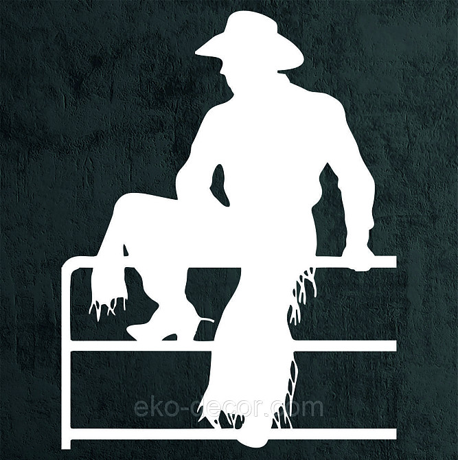 Декоративне настінне Панно «Силует чоловіка», Декор на стіну Київ - фото 8