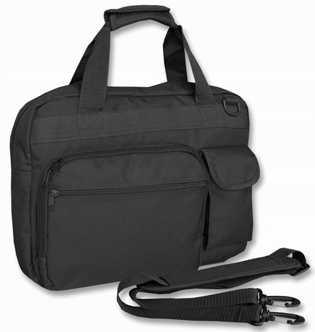 Універсальна Сумка - Портфель для ноутбука Mil-Tec від Sturm "LAPTOP" (13821002) Black Нововолинськ - фото 2