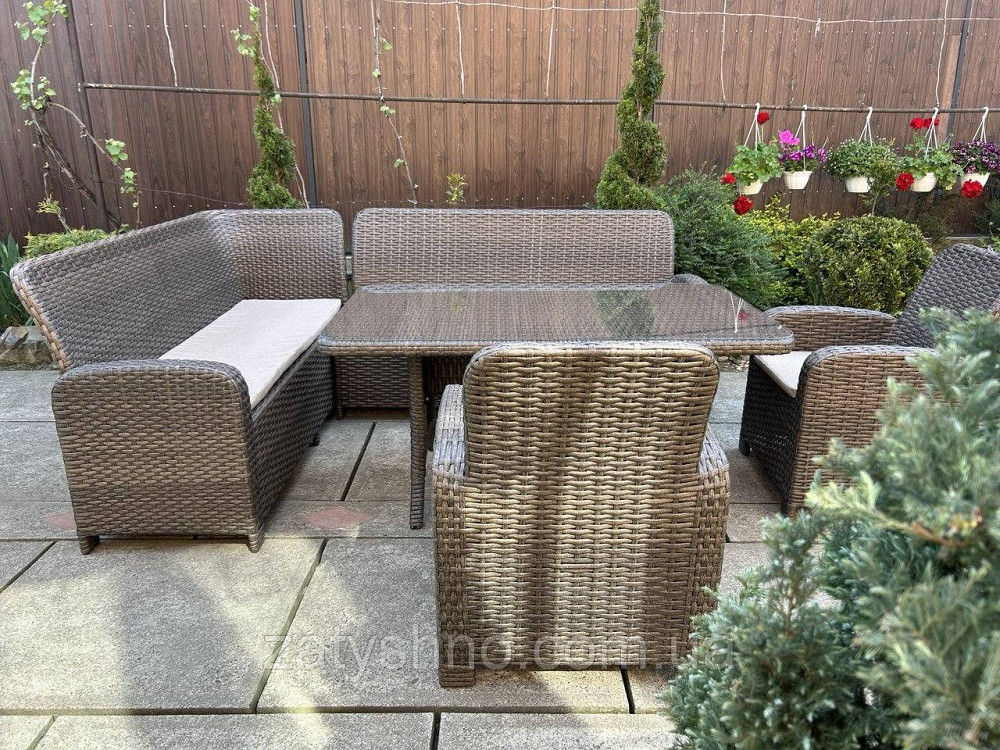 Плетені меблі вуличні Київ - фото 2