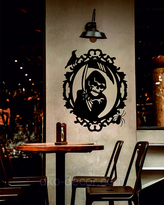 Декоративне настінне Панно «Смерть з косою», Декор на стіну Київ - фото 8