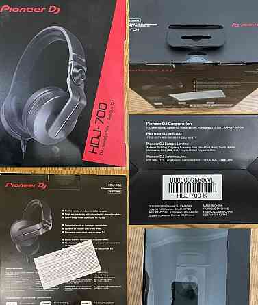 Навушники Наушники Headphones PIONEER™ HDJ-700 Музика Music. Харків