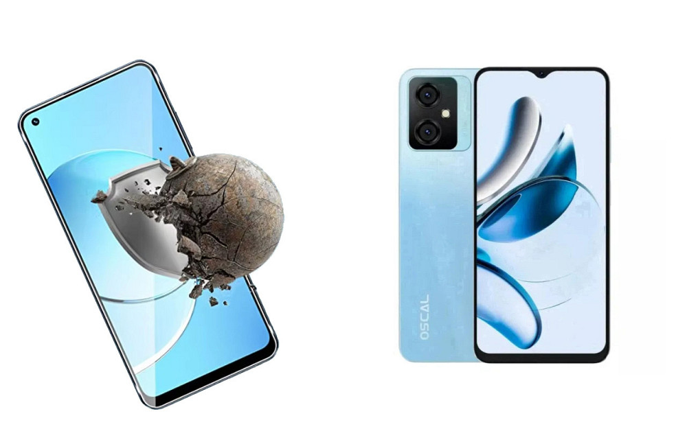 Захисне скло DefenzoGlass для Blackview Oscal Flat 1C – подвійна міцність Київ - фото 3