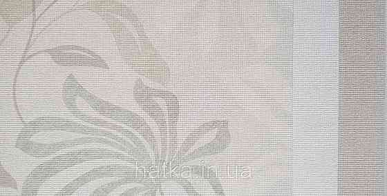 Шпалери вінілові на флізеліні Grandeco Universe метрове листя монстери зелені коричневі білі Київ