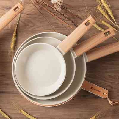 Набор сковородок Bergner Naturally, 18/22/26 см (BG-34741-CR) Винница