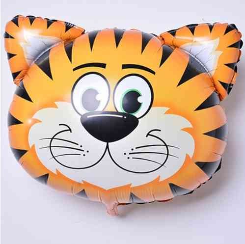 Кулька у формі тварин Тигр 54 на 54 см різнобарвний Київ