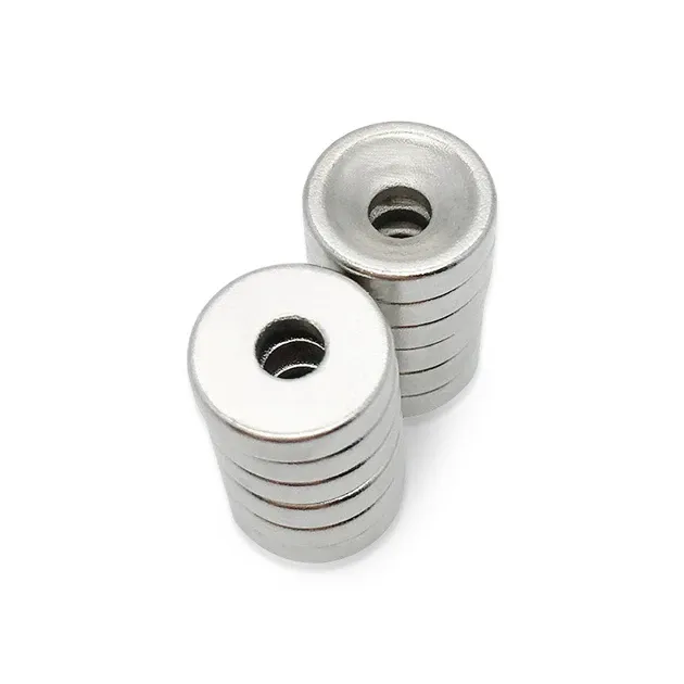 Набір з 10 неодимових магнітів з отвором 3 мм Київ - фото 3