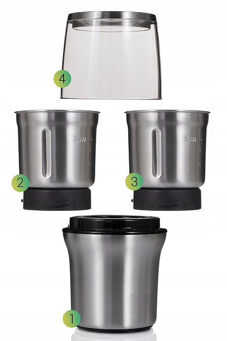 Электрическая кофемолка - измельчитель ножевой роторный Profi Cook PC-KSW (1021) Нововолынск - изображение 6