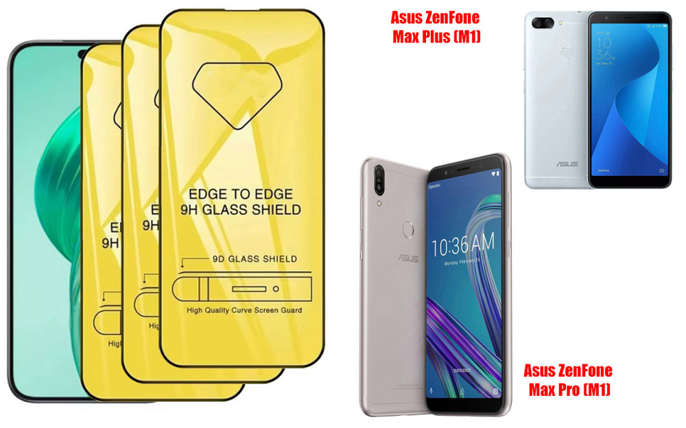 Защитное стекло DefenzoGlass для Asus ZenFone Max Plus (M1), Max Pro (M1) – двойная прочность Киев - изображение 3