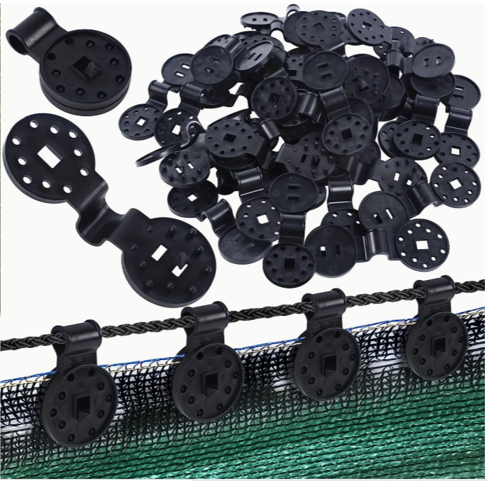 Кліпса для затіняючої сітки (Кругла) кріплення сітки на паркан Дніпро - фото 1