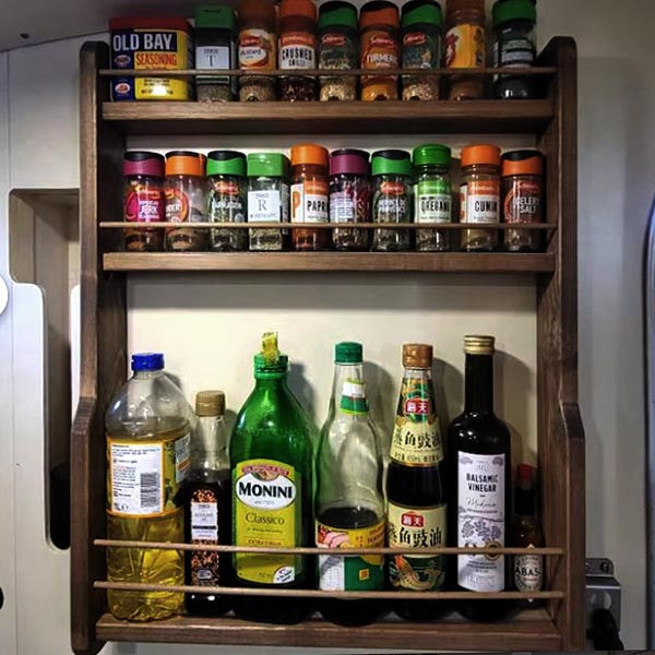 Органайзер для спецій "Робер 3" капучино Миколаїв - фото 1