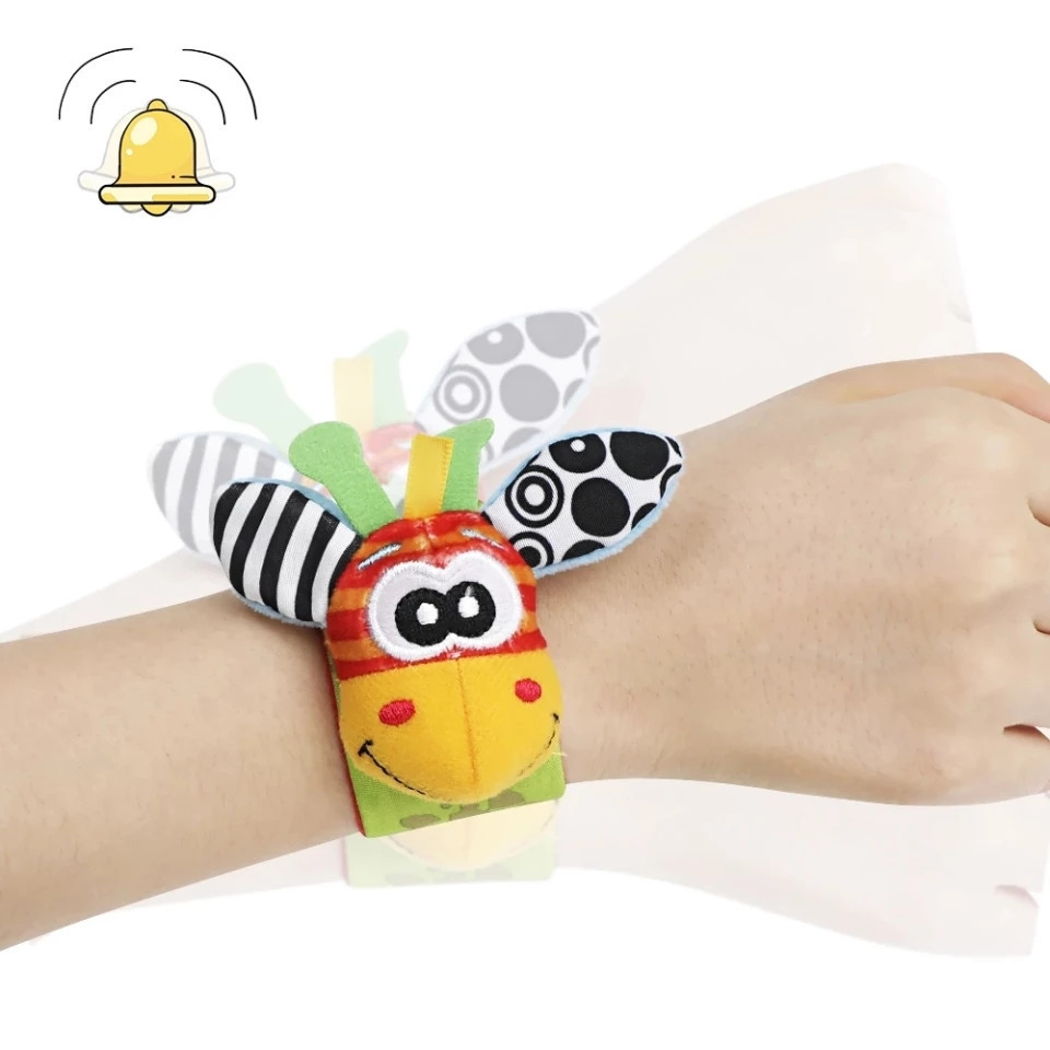 Развивающие носочки и браслетики погремушки - длина носков 15см, браслета 15см Киев - изображение 5