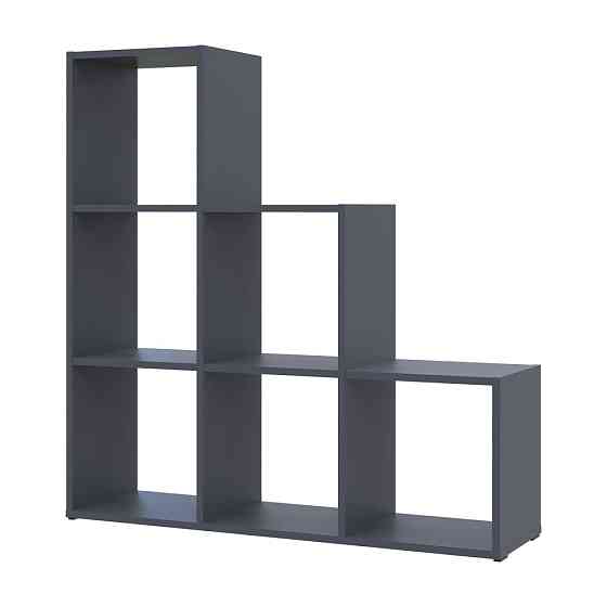 Стелаж Doros Степ 3х3 Графіт відкритий 102.6х28.8х106.1 DRS-011764 (41516162) Дніпро