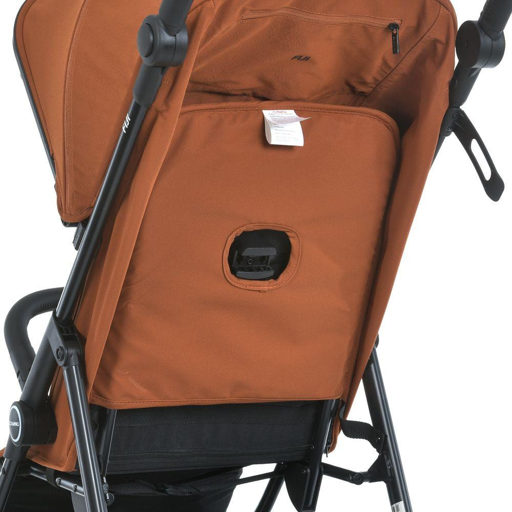 Коляска дитяча FIJI Ginger Orange прогулянкова з москітною сіткою та чохлом на Помаранчева (ME 1113-2) Чернигов - изображение 9