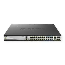Комутатор D-Link DMS-3130-30PS-E 30-P Layer 3 PoE MultiGigab.Stack Switch 3 - Switch - 10 Gbps (DMS313030PSE) Київ