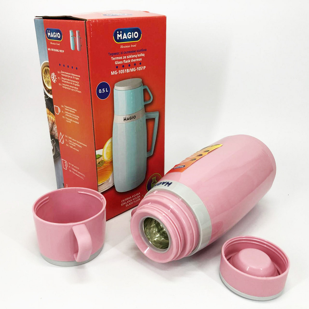 Термос для напоїв на спеку, Гарний невеликий термос, Термокружка для автомобіля води WV-30 Івано-Франківськ - фото 6