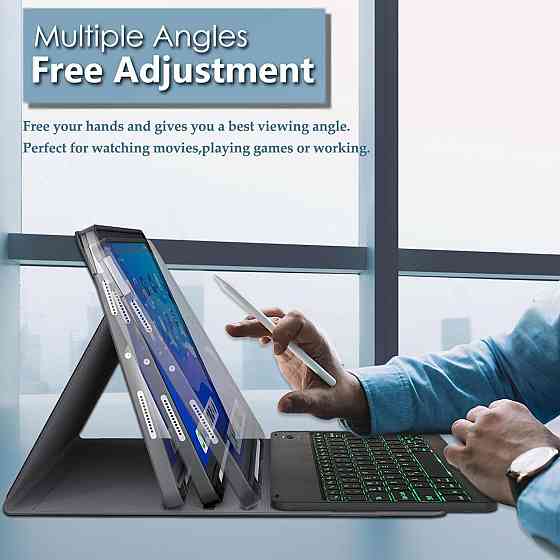 Фирменный чехол-клавиатура для планшета Lenovo Idea Tab Pro 12.7 Inch 2025 (TB-373FU/TB-375FC) Днепр