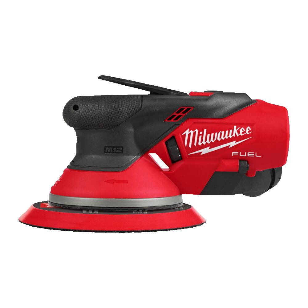 Шліфмашина ексцентрикова акумуляторна безщіткова MILWAUKEE M12 FROS5-502X, діаметр150мм (зарядний пристрій С12 С, 2 акумулятори Одеса - фото 3