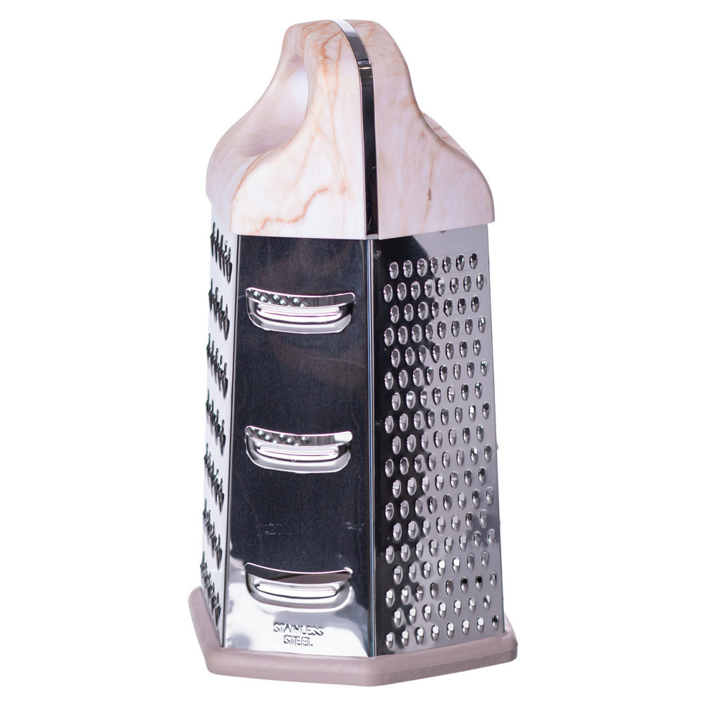 Терка шестигранная ручная для овощей и фруктов 14×12×24 (см) HP-8-7 Киев - изображение 4