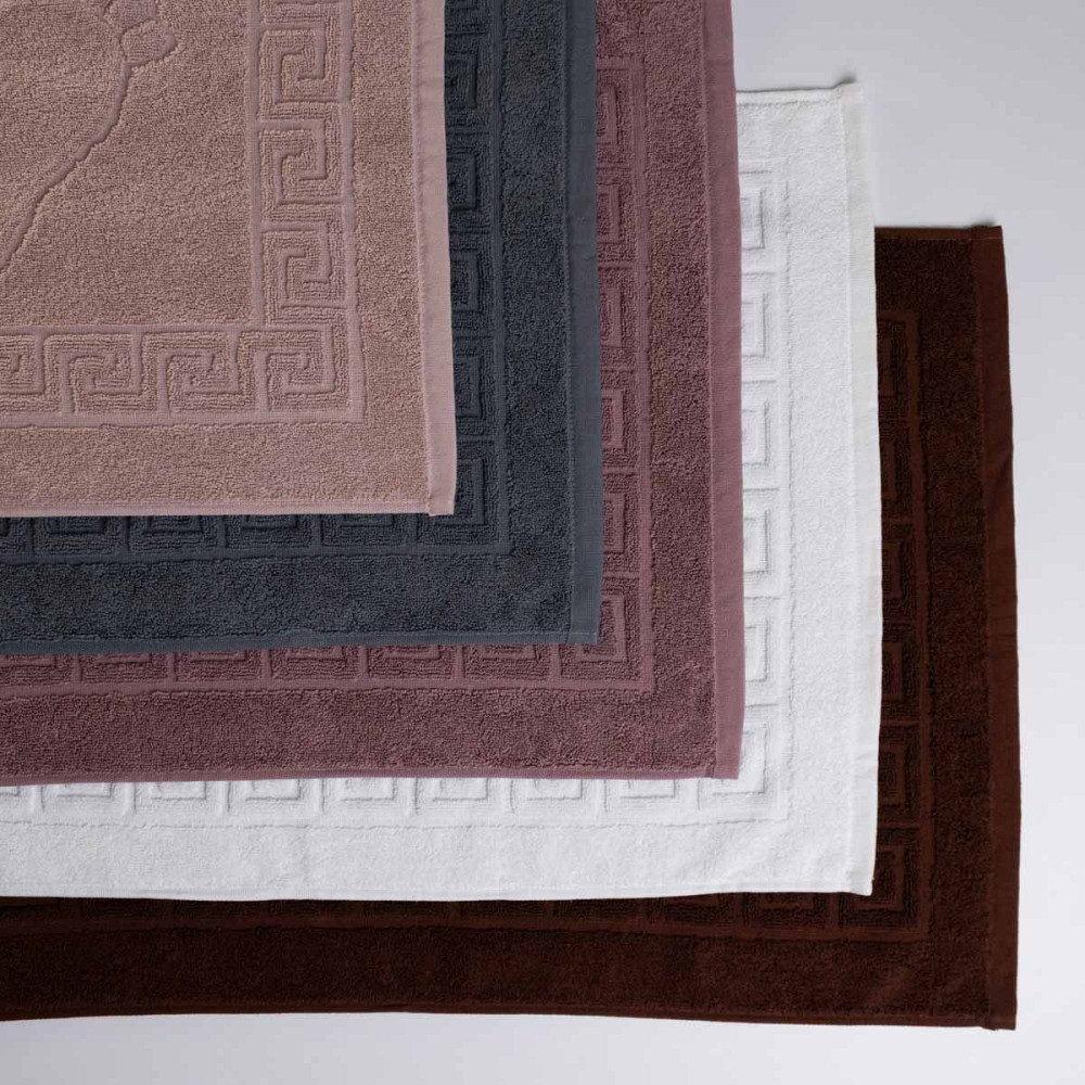 Махровий рушник для ніг GM Textile 50х70см 700г/м2 (Коричневий) Суми - фото 7