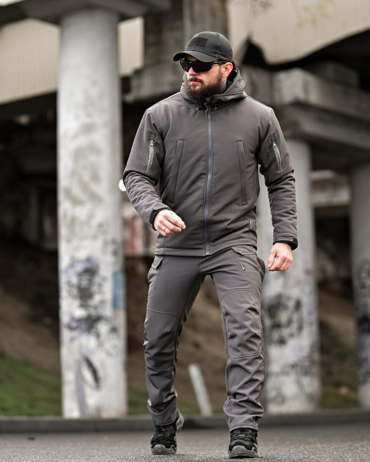 Зимний тактический костюм 7.62 grey ТР6559 Одесса - изображение 12