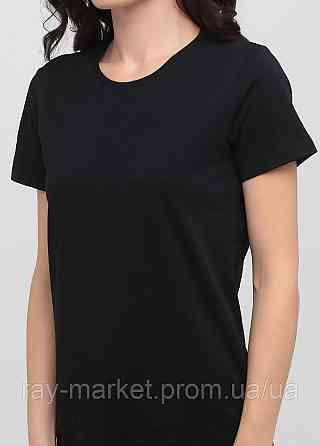 Футболка базова щільна  Stedman Comfort-T жіноча чорна (ST2160-BLO) Київ