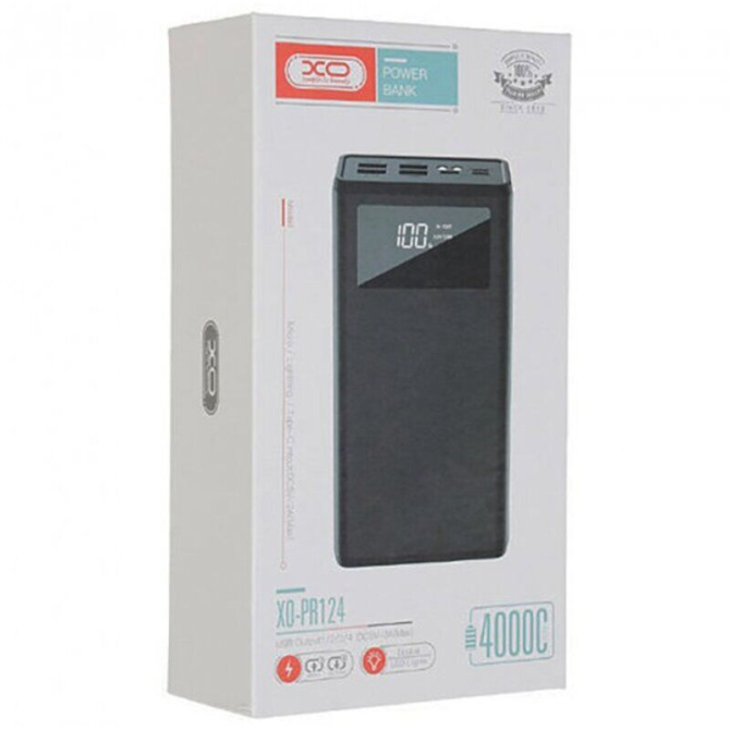 Універсальна мобільна батарея XO PR124 40000 mAh (Black) Вінниця - фото 5