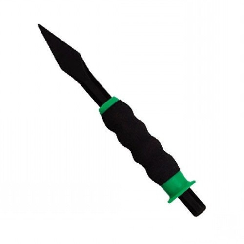 Зубило ручне TOPTUL 7x180 конусоподібний (в захисному чохлі) HCBC0718 Одеса - фото 1