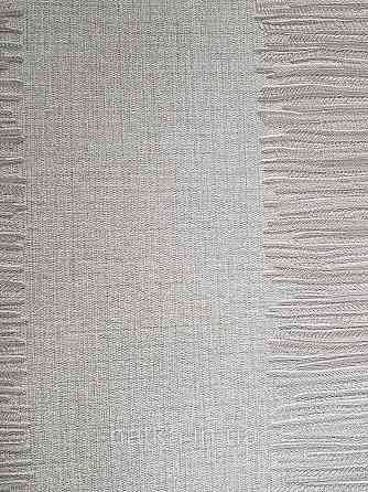 Шпалери метрові вінілові на флізелін Grandeco Poem смуги широкі структурні сіро-коричневі сріблясті Київ