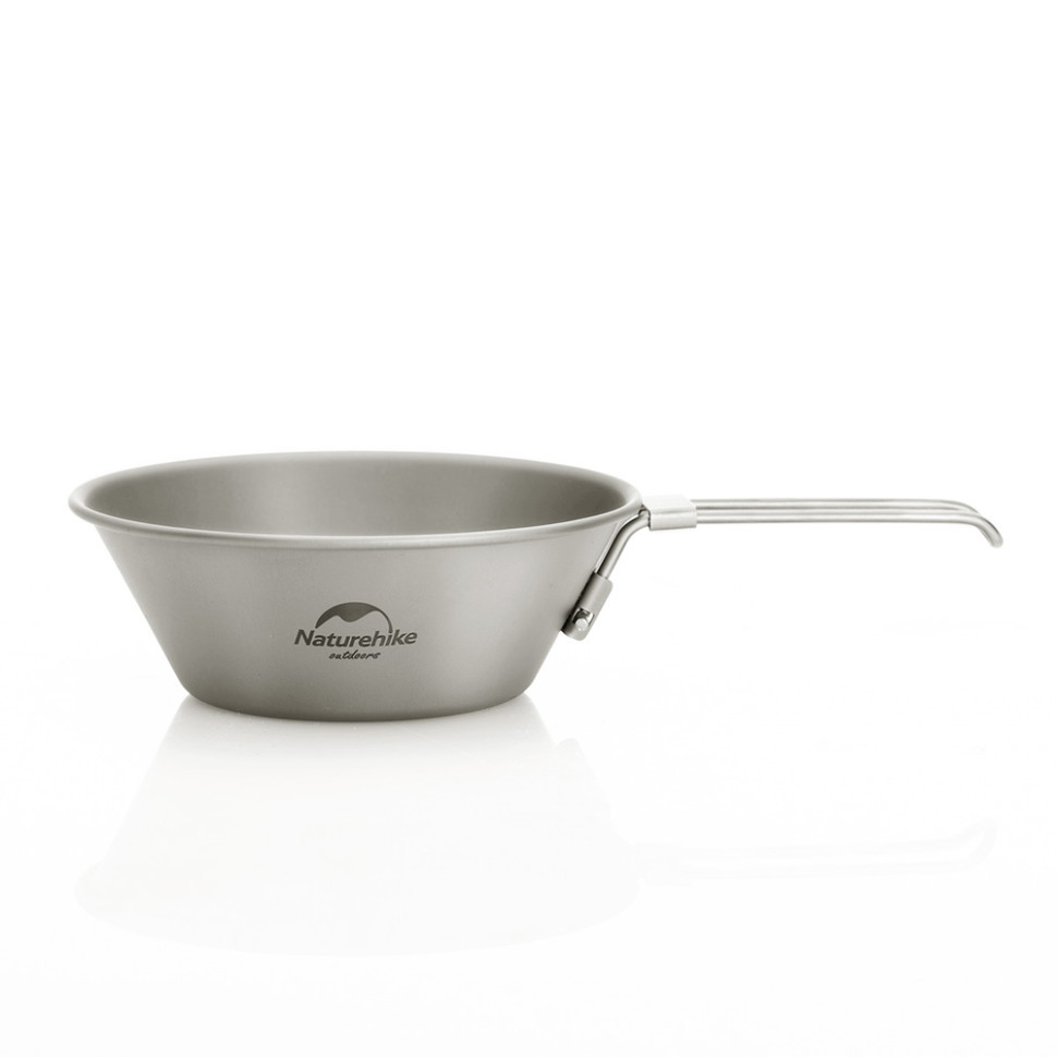 Титанова миска Naturehike NH20CJ004, 300 мл, титан Киев - изображение 1