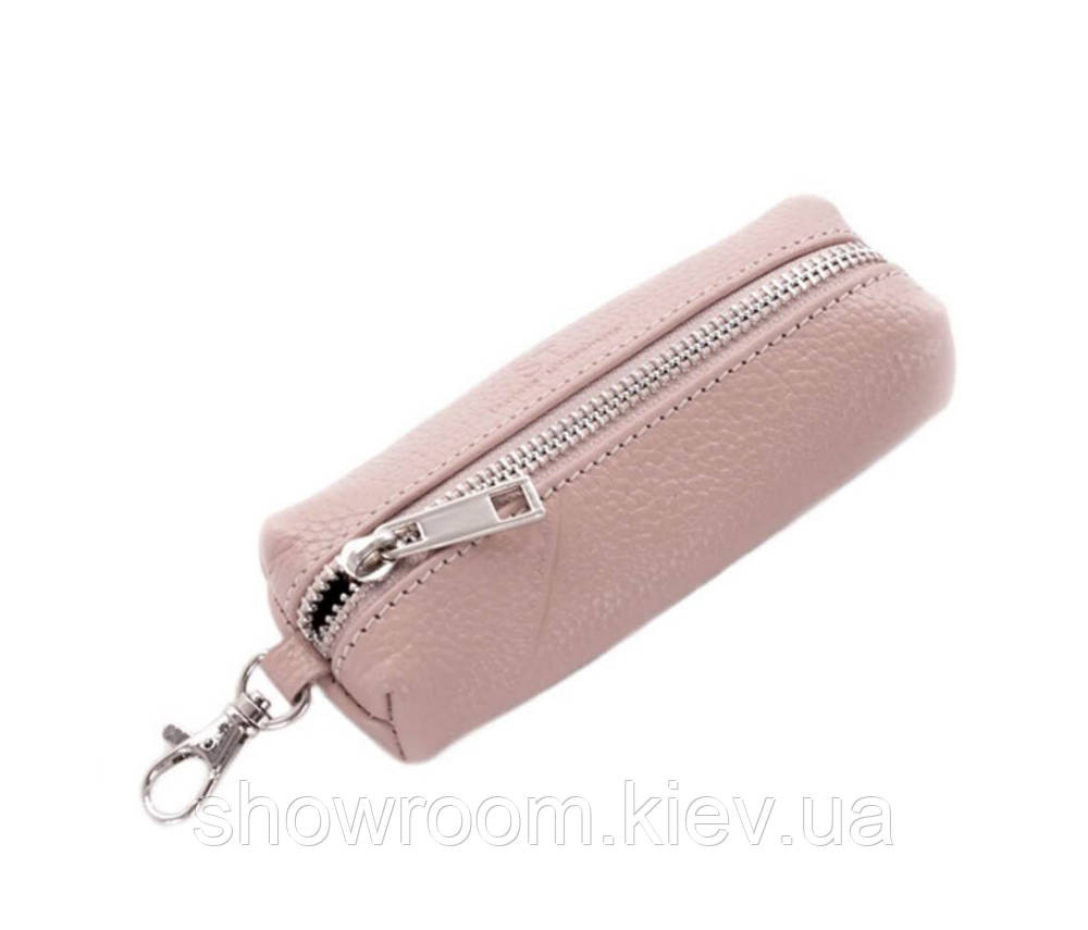 Женская кожаная пудровая ключница (4056) Киев - изображение 1