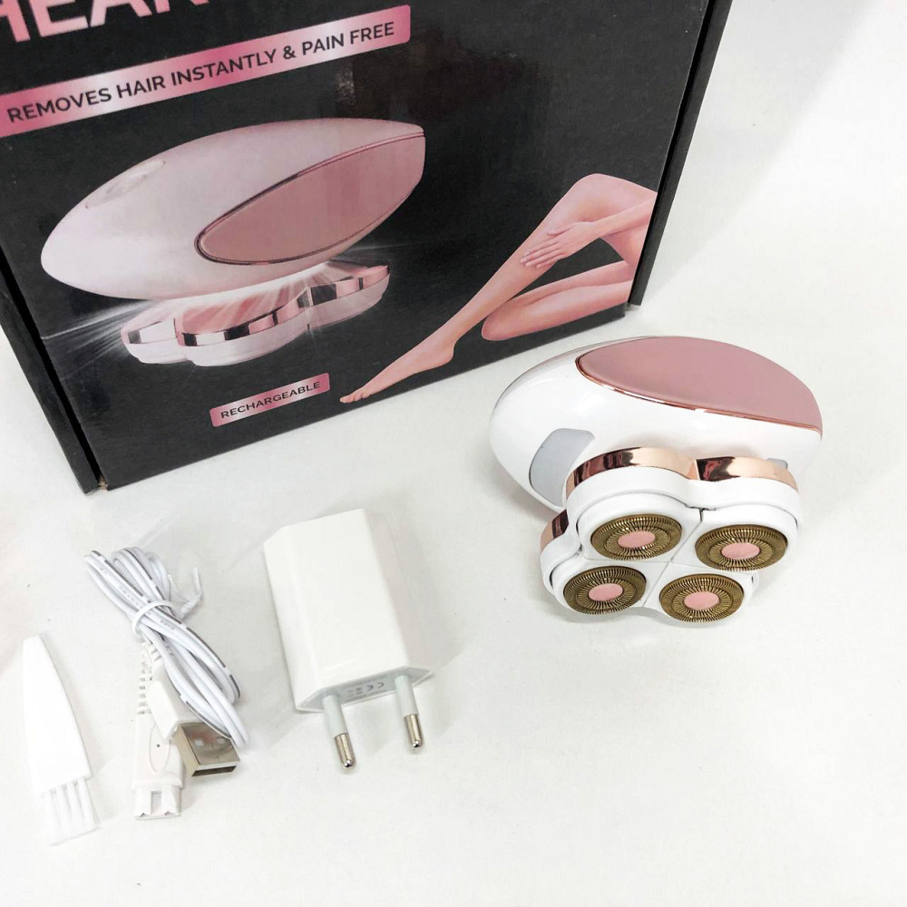 Женский триммер для эпиляции бикини, Депилятор для ног и бикини Бритва депиляции 3 в 1 CA-42 Львов - изображение 5