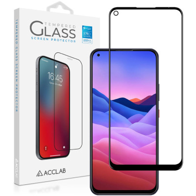 Стекло защитное ACCLAB Full Glue ZTE Blade V2020 Black (1283126508912) Винница - изображение 1