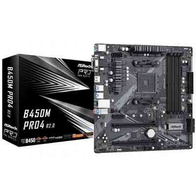 Материнская плата ASRock B450M PRO4 R2.0 Винница