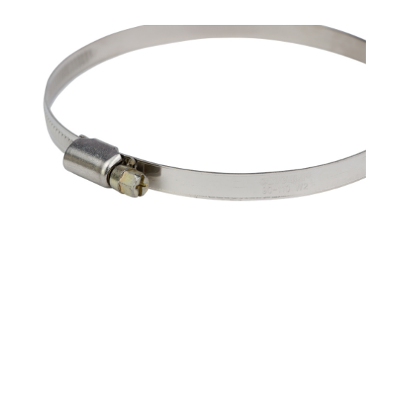 Хомут черв'ячний нержавіюча сталь 9 мм 90-110мм 10 шт/уп SIGMA Житомир - изображение 4