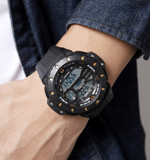 Skmei 1885GD Gold SBR Киев - изображение 3