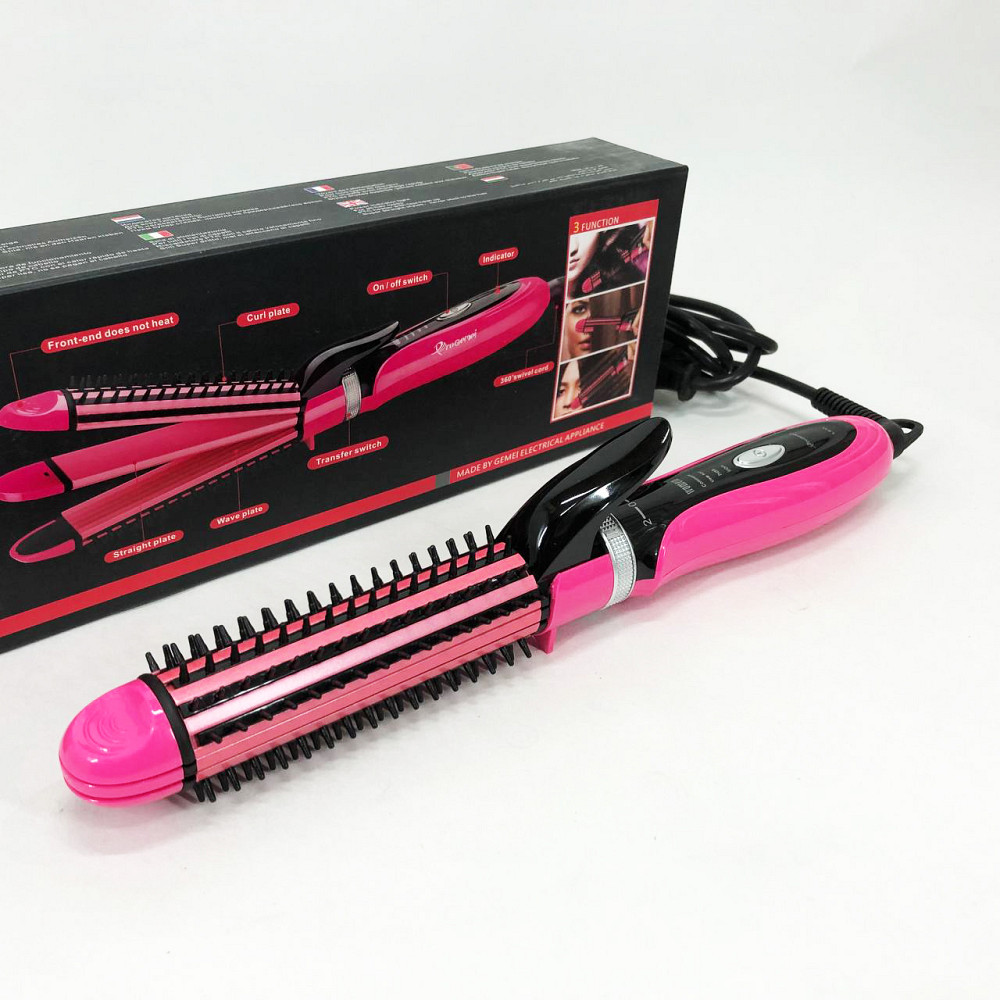 Плойка для завивки волосся з різними функціями, Плойка для гладкого волосся і локонів VC-54 Івано-Франківськ - фото 3