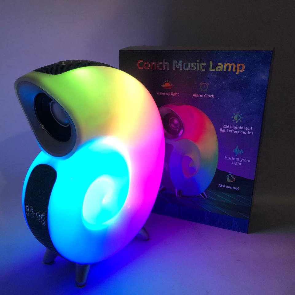 Лампа-нічник з годинником та бездротовою зарядкою, Світильник з бездротовою зарядкою RA-54 Львів - фото 14