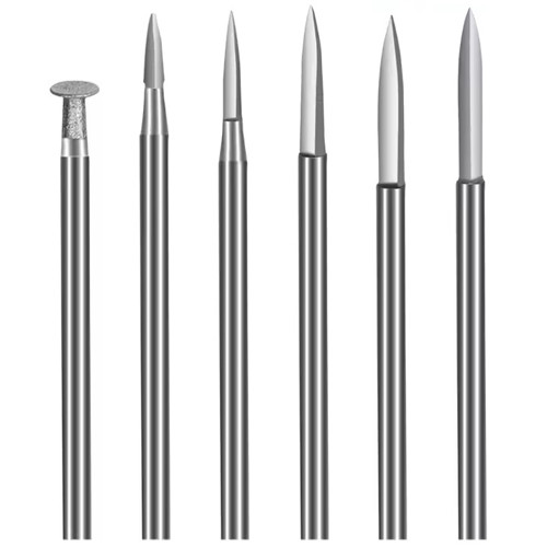 Набор фрез по дереву 6шт, хвостовик 2.35мм, для гравера, сталь в кейсе Вінниця - фото 1