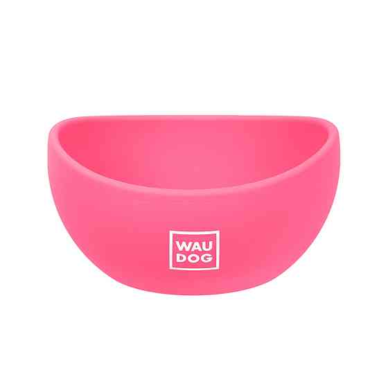 Миска WAUDOG Silicone, 250 мл розовый Киев