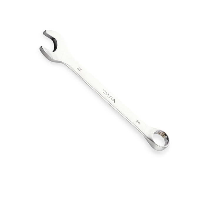 Ключ ріжково-накидний 28мм CrV Мукачево - фото 1