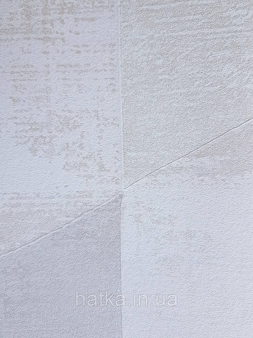 Шпалери вінілові на флізелін AS creation Geo Effect 0.53х10 геометрія трикутники 3д бежеві білі 38353-4 Київ - фото 2