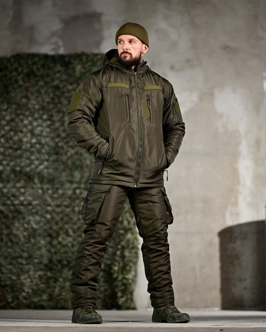 Зимний тактический костюм NORTHERN  олива ТР6586 Одесса - изображение 2