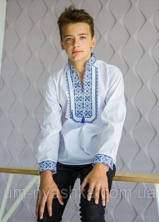 Вишинка для хлопчика "Капрал" синьо-жовта 116-140 Кривий Ріг - фото 2
