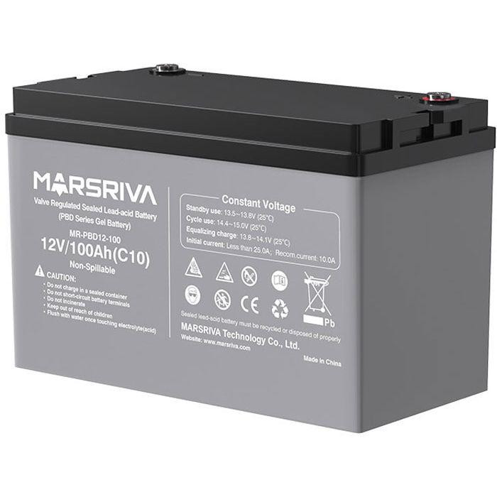 Акумуляторна батарея Marsriva 12.8V, 100A, AGM Gel battery Киев - изображение 1