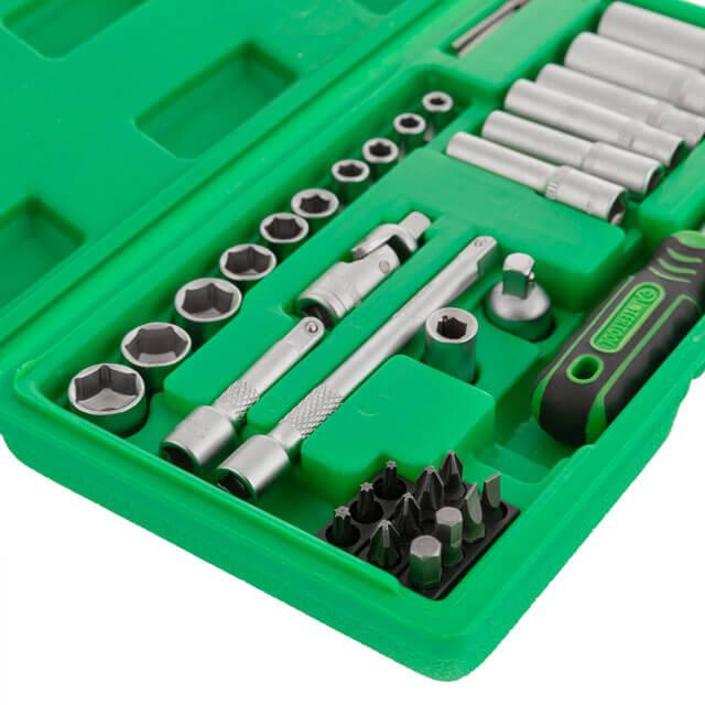 Набір інструментів INTERTOOL 6036SP 1/4", 36 од. - просте рішення для складних завдань Львів - фото 4