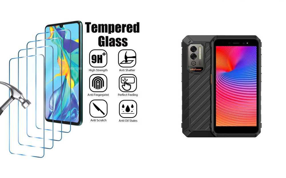 Захисне скло ArmorGlass для Ulefone Power Armor X11, X11 Pro – стійке до подряпин та ударів Київ - фото 1