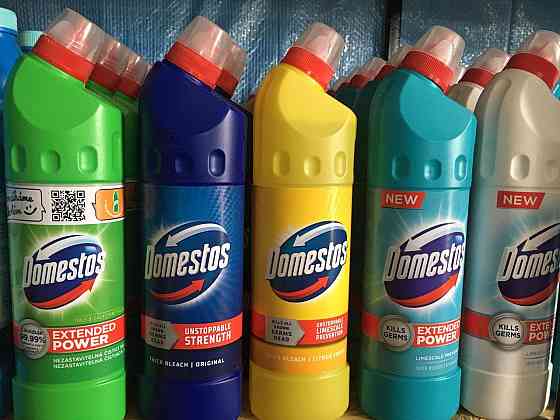 🧼 DOMESTOS Thick Bleach Original 750 мл – Супер сила чистоти та захисту 🦠✨ Київ