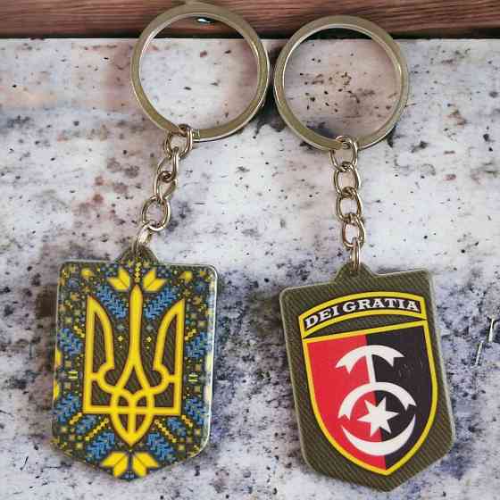 Брелок гумовий 30 окрема механізована бригада Київ