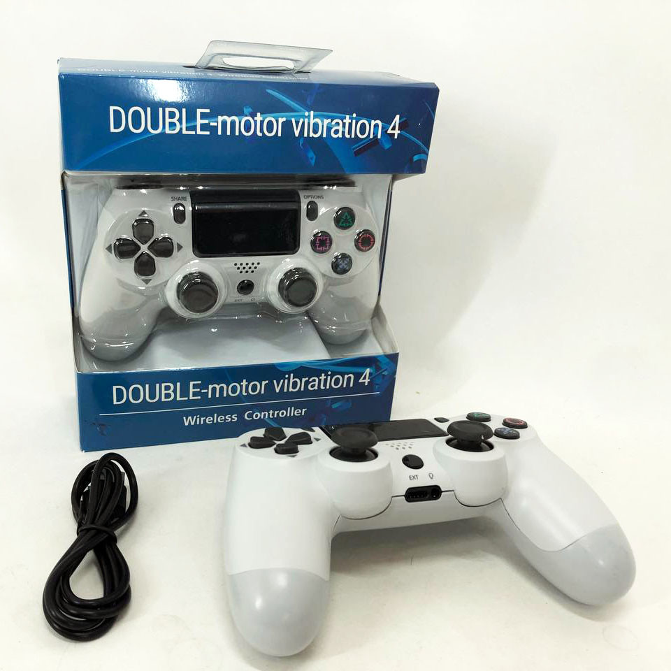Джойстик DOUBLESHOCK для PS 4, бездротовий ігровий геймпад PS4/PC акумуляторний джойстик. Колір білий FD-39 Івано-Франківськ - фото 8