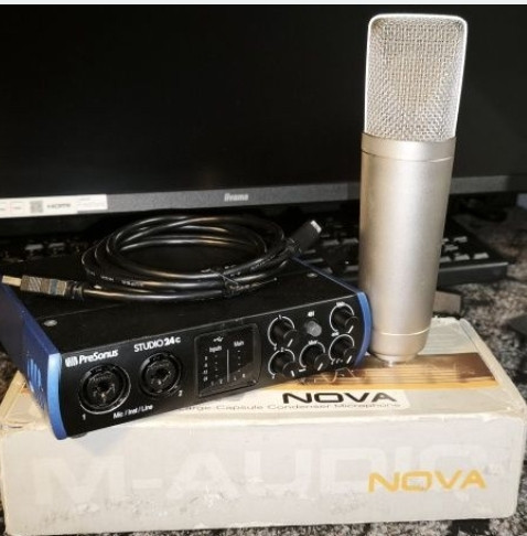 Студія звукозапису ,Аудіоінтерфейс Presonus studio 24c, MAudio Nova. Харків - фото 6